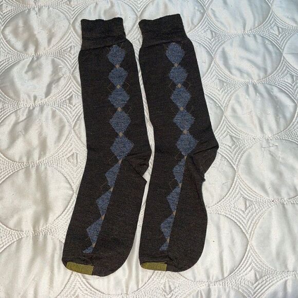 Bundle of 4 pairs of Gold Toe brown & tan men’s socks - Picture 6 of 6